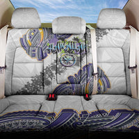 Traditional Art Hawaiian Kakau Tattoos Back Car Seat Cover Graffiti Style LT03 One Size White - Polynesian Pride