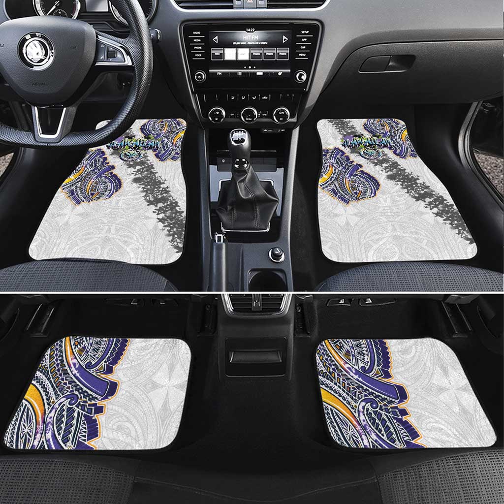 Traditional Art Hawaiian Kakau Tattoos Car Mats Graffiti Style - Polynesian Pride