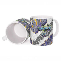 Traditional Art Hawaiian Kakau Tattoos Ceramic Mug Graffiti Style LT03 - Polynesian Pride