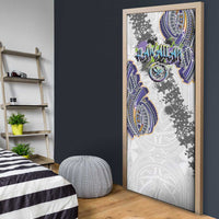 Traditional Art Hawaiian Kakau Tattoos Door Cover Graffiti Style LT03 - Polynesian Pride