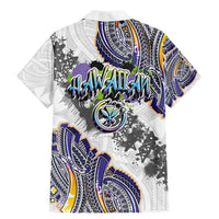 Traditional Art Hawaiian Kakau Tattoos Family Matching Mermaid Dress and Hawaiian Shirt Graffiti Style - Polynesian Pride