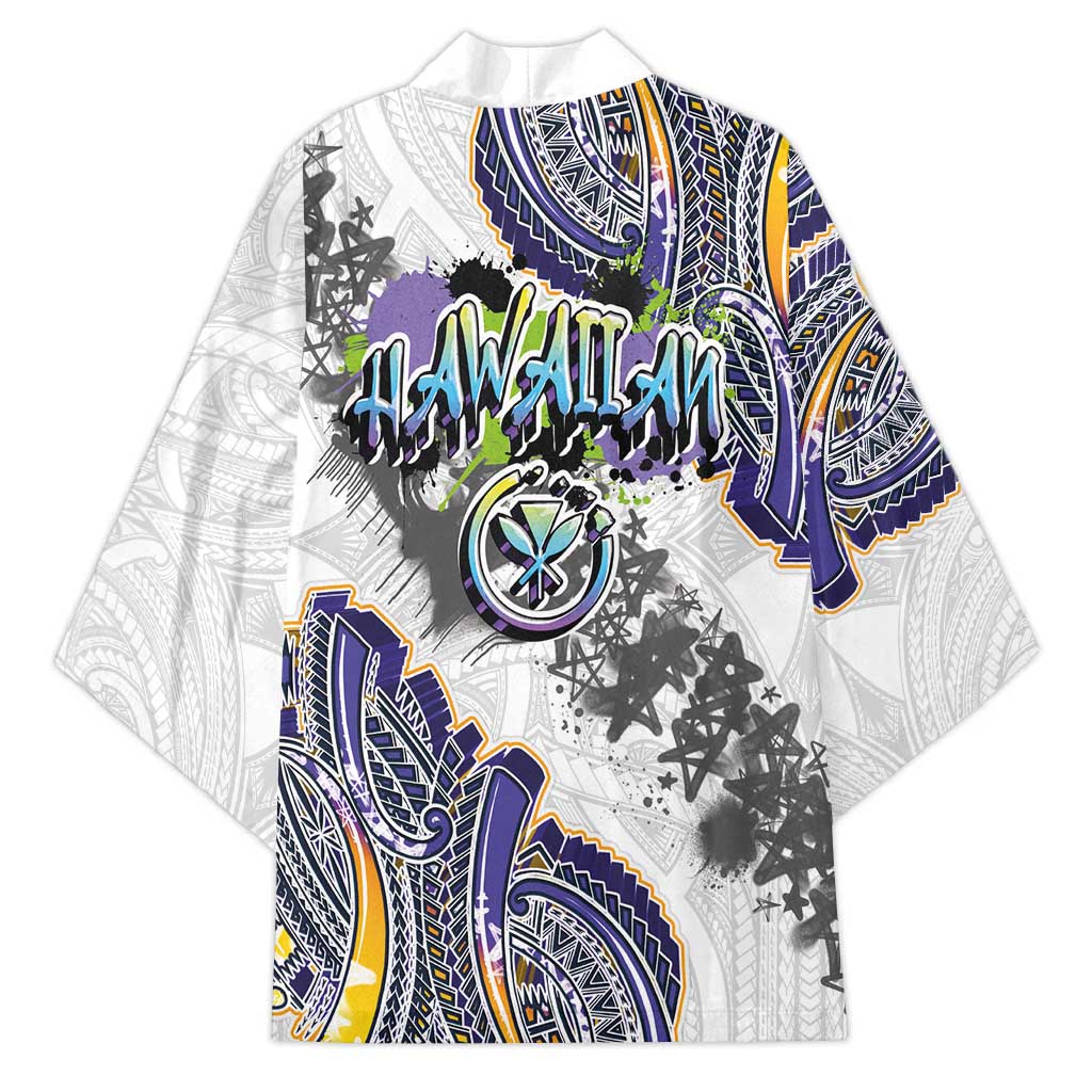 Traditional Art Hawaiian Kakau Tattoos Kimono Graffiti Style LT03 - Polynesian Pride