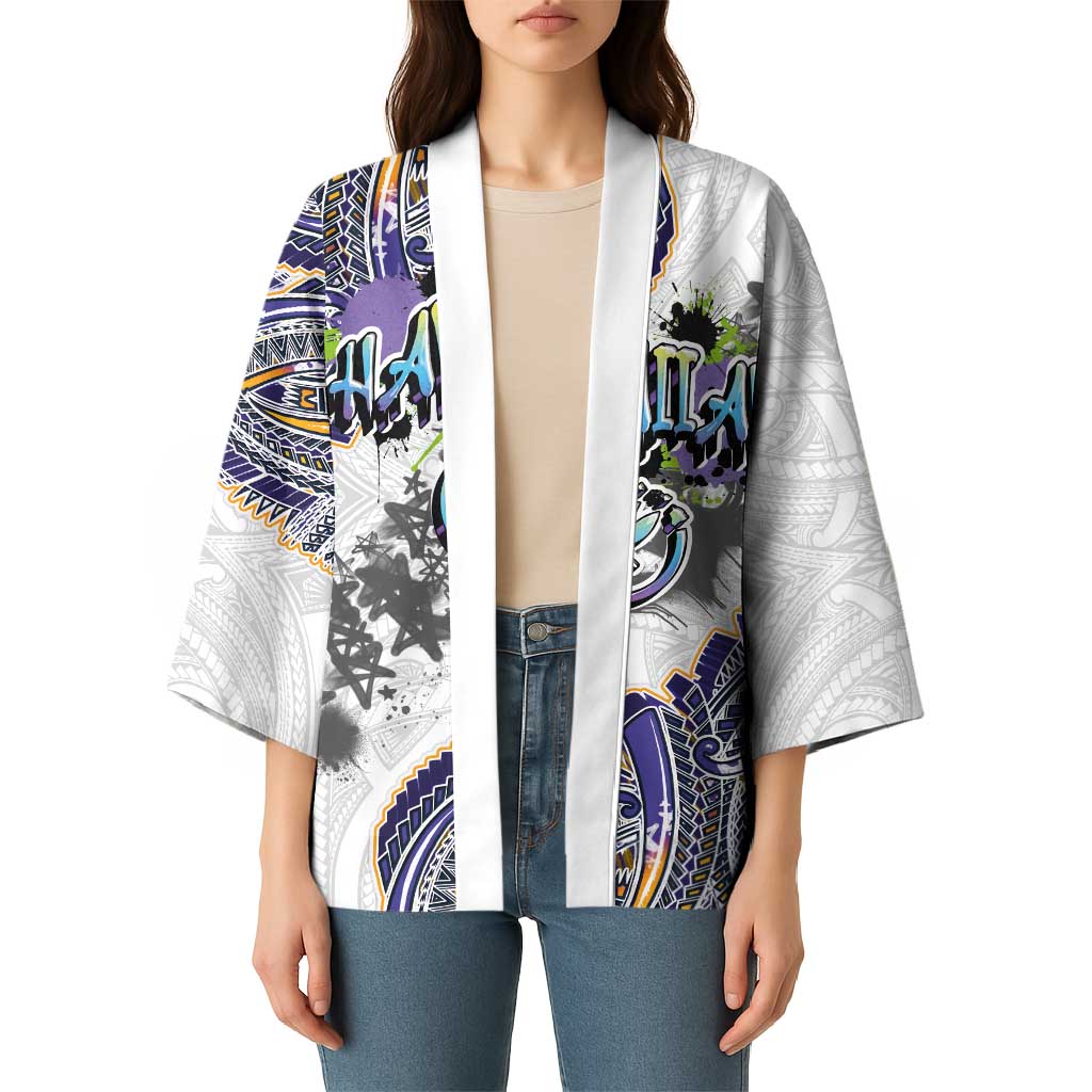 Traditional Art Hawaiian Kakau Tattoos Kimono Graffiti Style LT03 - Polynesian Pride