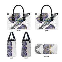 Traditional Art Hawaiian Kakau Tattoos Leather Bag Graffiti Style LT03 - Polynesian Pride