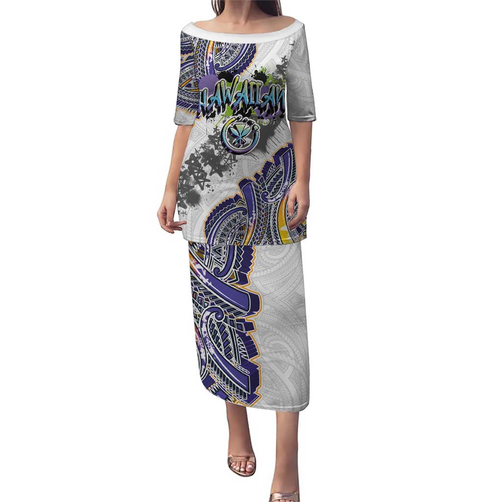 Traditional Art Hawaiian Kakau Tattoos Puletasi Graffiti Style - Polynesian Pride