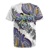Traditional Art Hawaiian Kakau Tattoos Rugby Jersey Graffiti Style - Polynesian Pride