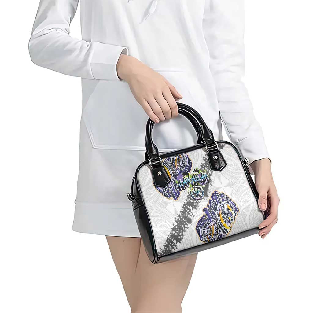 Traditional Art Hawaiian Kakau Tattoos Shoulder Handbag Graffiti Style LT03 - Polynesian Pride