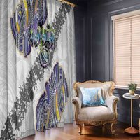 Traditional Art Hawaiian Kakau Tattoos Window Curtain Graffiti Style - Polynesian Pride