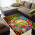 Hawaii Womens Day Wahine Area Rug Strong Beautiful Woman with Kakau Style LT03 - Polynesian Pride