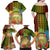 Hawaii Womens Day Wahine Family Matching Off Shoulder Maxi Dress and Hawaiian Shirt Strong Beautiful Woman with Kakau Style LT03 - Polynesian Pride