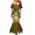 Hawaii Womens Day Wahine Mermaid Dress Strong Beautiful Woman with Kakau Style LT03 - Polynesian Pride