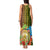 Hawaii Womens Day Wahine Tank Maxi Dress Strong Beautiful Woman with Kakau Style LT03 - Polynesian Pride