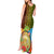 Hawaii Womens Day Wahine Tank Maxi Dress Strong Beautiful Woman with Kakau Style LT03 - Polynesian Pride