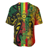 Aotearoa Reggae Baseball Jersey Maori Reggae-One Love