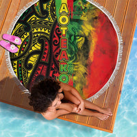 Aotearoa Reggae Beach Blanket Maori Reggae-One Love LT03 - Polynesian Pride