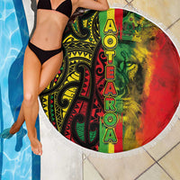 Aotearoa Reggae Beach Blanket Maori Reggae-One Love LT03 - Polynesian Pride