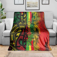 Aotearoa Reggae Blanket Maori Reggae-One Love LT03 - Polynesian Pride