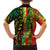 Aotearoa Reggae Family Matching Short Sleeve Bodycon Dress and Hawaiian Shirt Maori Reggae-One Love