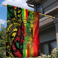 Aotearoa Reggae Garden Flag Maori Reggae-One Love LT03 - Polynesian Pride