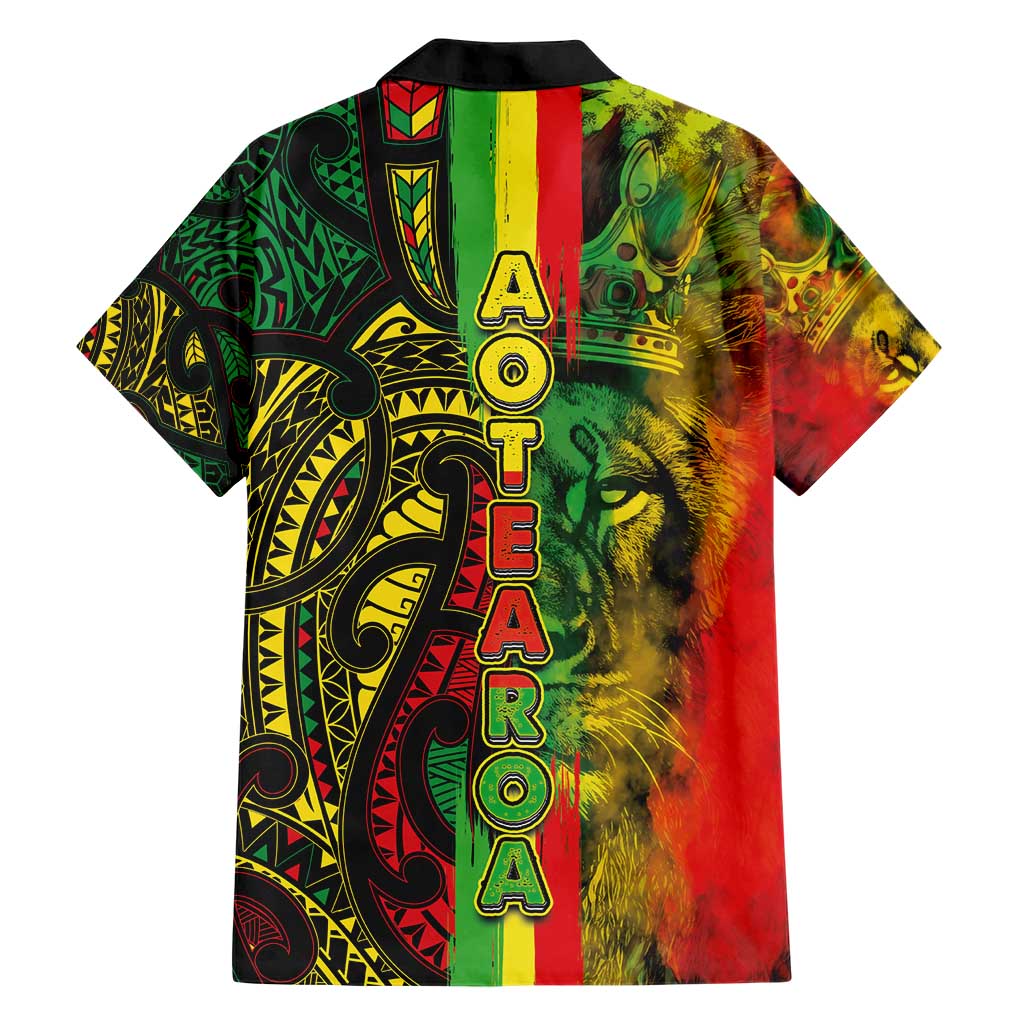 Aotearoa Reggae Hawaiian Shirt Maori Reggae-One Love LT03 - Polynesian Pride