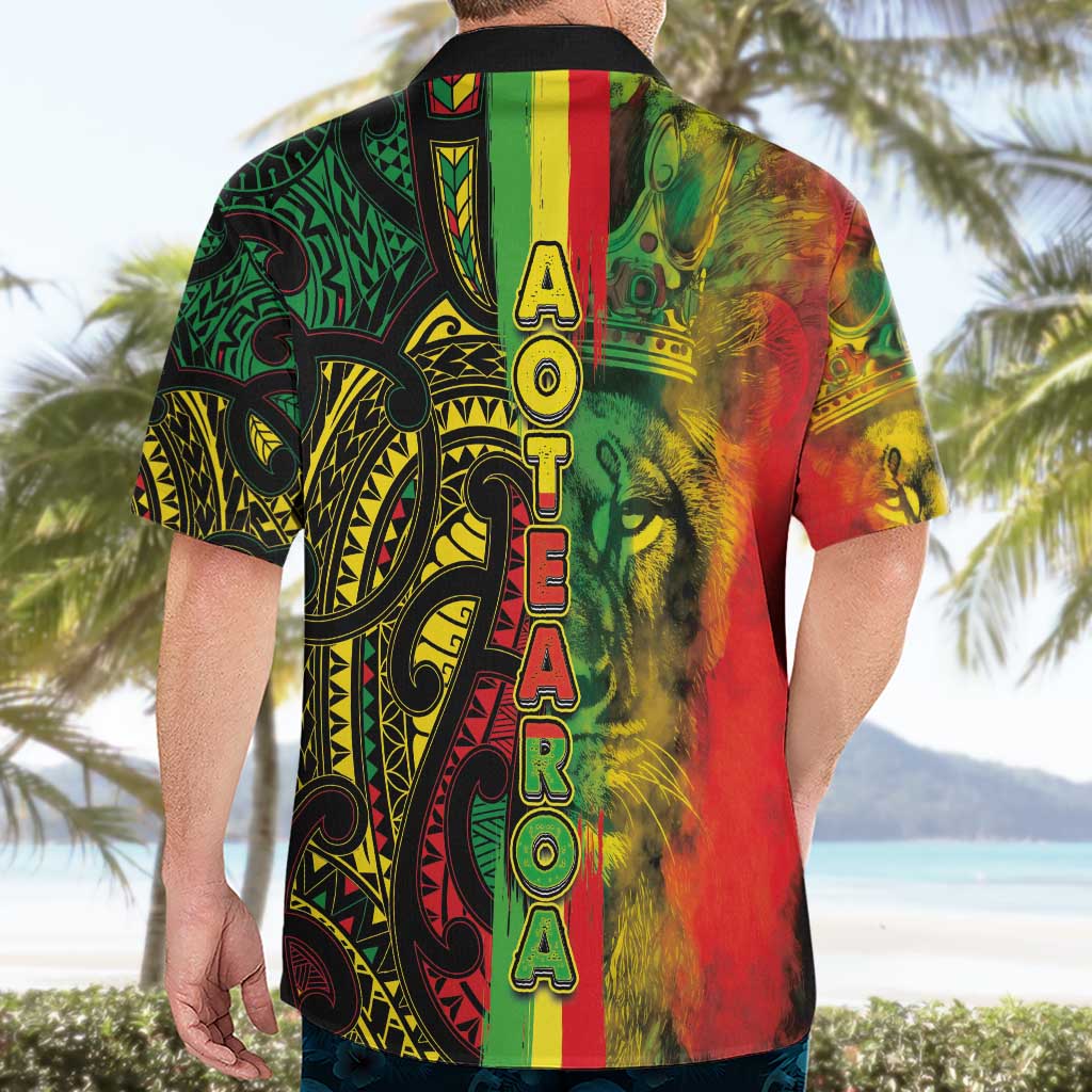 Aotearoa Reggae Hawaiian Shirt Maori Reggae-One Love LT03 - Polynesian Pride
