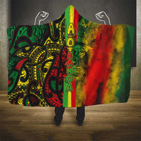 Aotearoa Reggae Hooded Blanket Maori Reggae-One Love LT03 - Polynesian Pride