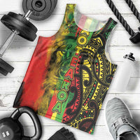 Aotearoa Reggae Men Tank Top Maori Reggae-One Love LT03 - Polynesian Pride