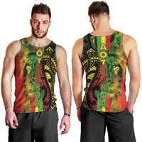 Aotearoa Reggae Men Tank Top Maori Reggae-One Love LT03 - Polynesian Pride