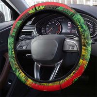 Aotearoa Reggae Steering Wheel Cover Maori Reggae-One Love LT03 - Polynesian Pride