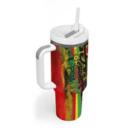 Aotearoa Reggae Tumbler With Handle Maori Reggae-One Love LT03 - Polynesian Pride