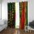 Aotearoa Reggae Window Curtain Maori Reggae-One Love