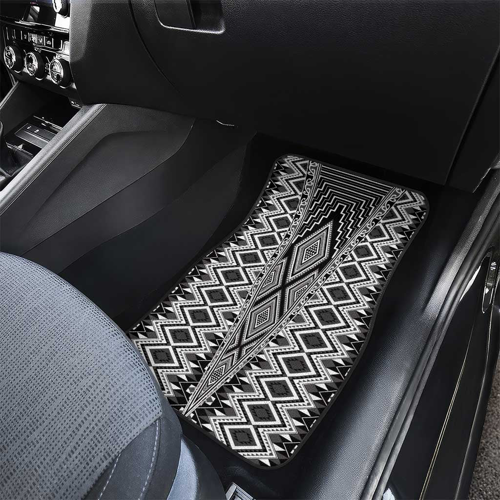 Aotearoa Tukutuku and Poutama Motif Classic Car Mats LT03 - Polynesian Pride