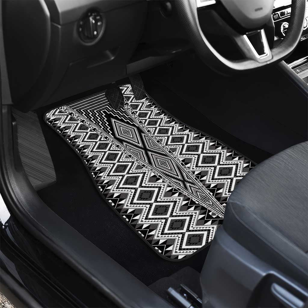 Aotearoa Tukutuku and Poutama Motif Classic Car Mats LT03 - Polynesian Pride