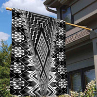 Aotearoa Tukutuku and Poutama Motif Classic Garden Flag LT03 - Polynesian Pride