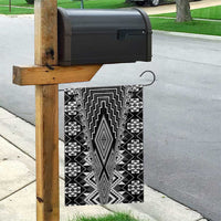 Aotearoa Tukutuku and Poutama Motif Classic Garden Flag LT03 - Polynesian Pride