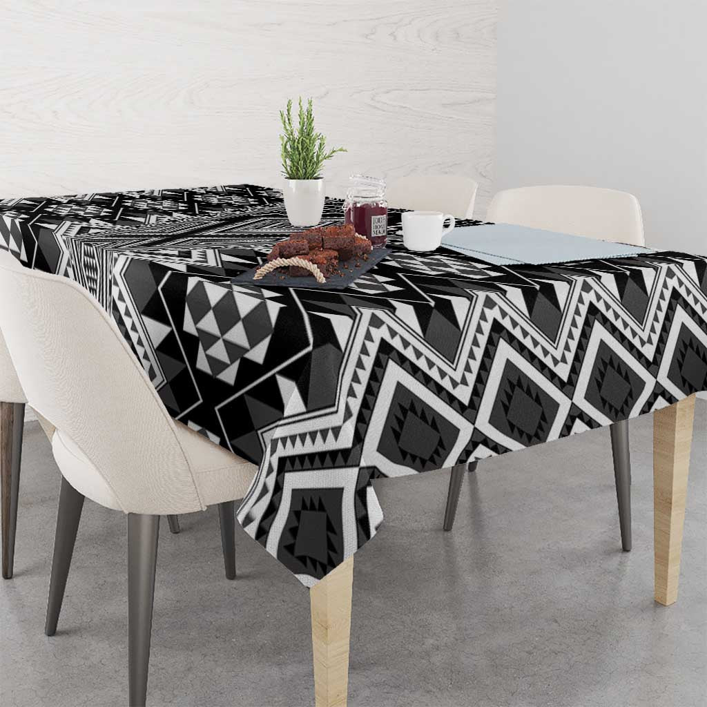 Aotearoa Tukutuku and Poutama Motif Classic Tablecloth LT03 - Polynesian Pride