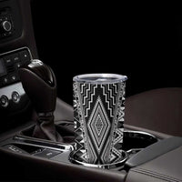 Aotearoa Tukutuku and Poutama Motif Classic Tumbler Cup LT03 - Polynesian Pride