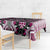 Pink Aotearoa Tukutuku and Poutama Motif Tablecloth