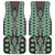 Green Aotearoa Tukutuku and Poutama Motif Car Mats