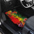 Hawaiian Reggae Car Mats Tropical Plants and Tribal Kakau Tattoo-One Love Jawaiian