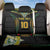 Custom Cook Islands Rugby League Back Car Seat Cover Tatau Tribal Pattern-Special Edition Black Color