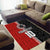 Custom Tonga and New Zealand Rugby Area Rug Maori Mix Ngatu Pattern