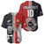 Custom Tonga and New Zealand Rugby Baseball Jersey Maori Mix Ngatu Pattern