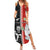 Custom Tonga and New Zealand Rugby Family Matching Summer Maxi Dress and Hawaiian Shirt Maori Mix Ngatu Pattern