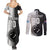 Custom Fiji and New Zealand Rugby Couples Matching Summer Maxi Dress and Long Sleeve Button Shirt Tapa Mix Maori Pattern