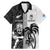 Custom Fiji and New Zealand Rugby Family Matching Mermaid Dress and Hawaiian Shirt Tapa Mix Maori Pattern