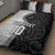 Custom Fiji and New Zealand Rugby Quilt Bed Set Tapa Mix Maori Pattern