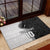 Custom Fiji and New Zealand Rugby Rubber Doormat Tapa Mix Maori Pattern