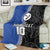 Custom Samoa and New Zealand Rugby Blanket Teuila Samoan and Maori Warrior