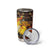Personalized Australia and Papua New Guinea Together Tumbler Cup Kangaroo Aboriginal Art and Bird-of-paradise Oro Tribal Motifs - Polynesian Pride